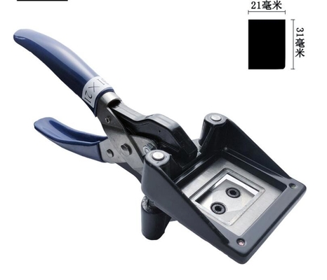 CHINA 21x31mm Handfoto-Schneider Puncher-Karten-Schneidemaschine-Aluminiumlegierung fournisseur