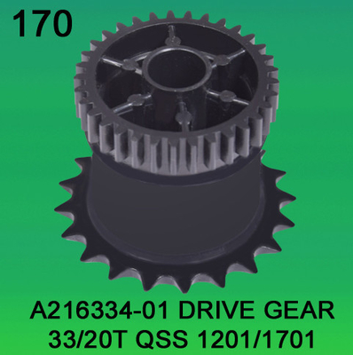 CHINA A216334-01 DRIVE GEAR TEETH-33/20 FOR NORITSU qss1201,1701 minilab fournisseur