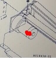 CHINA Die Teile B018436 Noritsu Minilab fahren Noritsu QSS3201 3202 für Photolab fournisseur