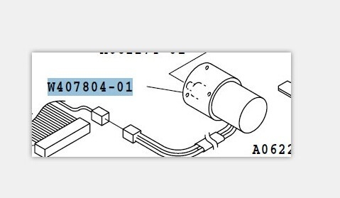 CHINA W412667-01 Noritsu Minilab Ersatzteil-Bewegungseinheit fournisseur