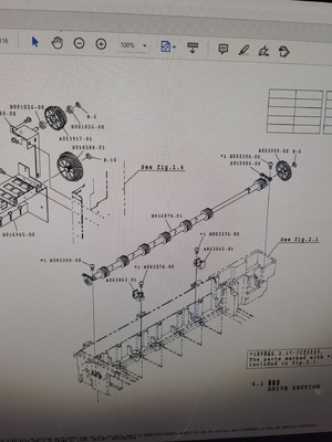 Verbesserte Teile für Gang Noritsu QSS29 Minilab A053917-01 + B014584-01 + A093909 fournisseur