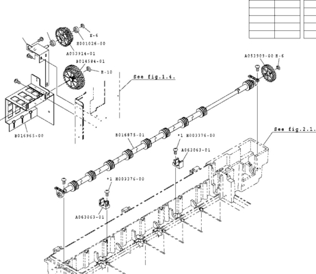 Verbesserte Teile für Gang Noritsu QSS31 Minilab A053914-01 + B014584-01 + A093909 fournisseur