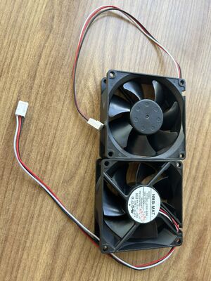 3110KL‐05W‐B59 3-Draht Gleichstromkühlventilator 80×80×25mm 24V 0,15A Ersatzteil für den Konica Digital Minilab Fotoprozessor fournisseur