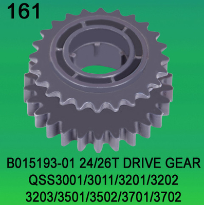 B015193-01 ANTRIEBSZAHNRAD TEETH-24/26 FÜR minilab NORITSU qss3001,3011,3201,3202,3203,3501,3502,3701,3702 fournisseur