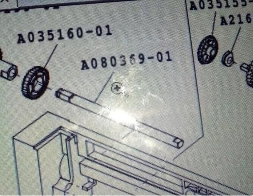 Ersatzteil-Welle A080369 Noritsu Minilab fournisseur