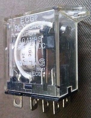 SPULE 24 VDC NORITSU MINILAB ECG-RELAIS-RLY2343F DPDT 10AMPS fournisseur