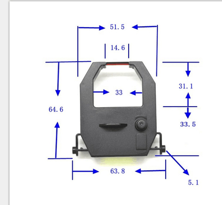 Tinten-Farbbandeinschub für Amano EX3500N EX6000 EX6100 EX6200 EX9000 EX9500 BX6000 EX9300 fournisseur