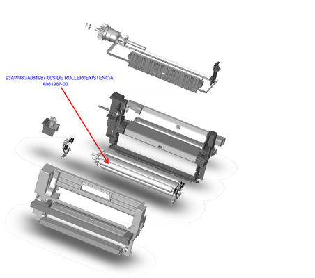 Rolle minilab A081987 Noritsu QSS3501 machte in China fournisseur
